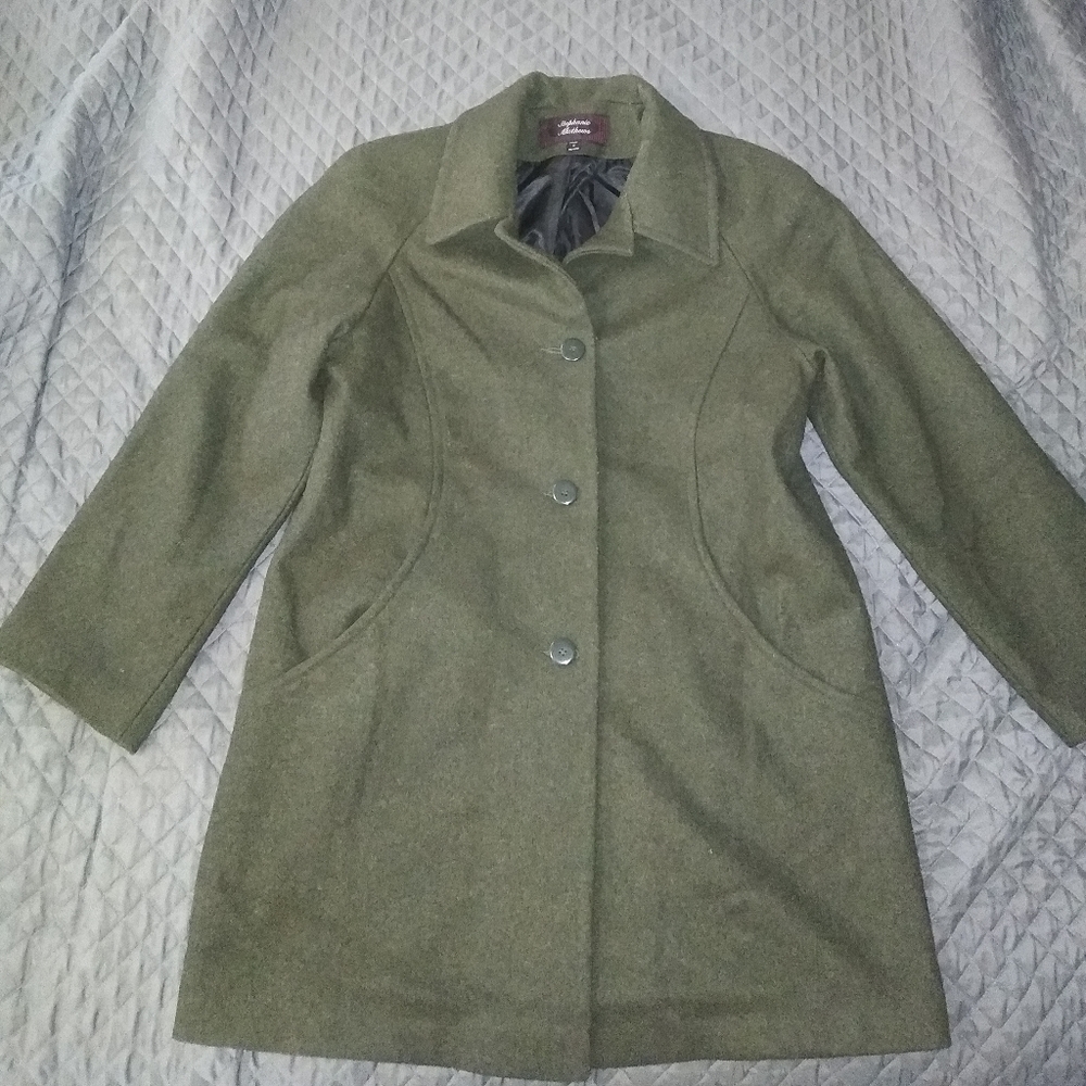 Vintage style Women's wool blend coat size12